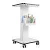 Beauty Cart,Beauty Salon Trolley Cart w/Handle and Wheels Beauty Salon Holder Rolling Trolley Hair Instrument SPA Home Storage Equipment Organizer 360Rotation Max Load 88lbs view 1