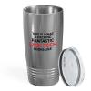 Flairy Land Appreciation Stainless Edition Ringneck Tumbler 20oz - Funtastick Lash Tech Looks - Funny Work Promotion Gift Lash Tech Girly Mascara Eyelashes Makeup Lover Esthetician view 1