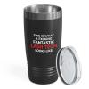 Flairy Land Appreciation Black Edition Ringneck Tumbler 20oz - Funtastick Lash Tech Looks - Funny Work Promotion Gift Lash Tech Girly Mascara Eyelashes Makeup Lover Esthetician view 1