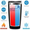 Flairy Land Appreciation Black Edition Ringneck Tumbler 20oz - Funtastick Lash Tech Looks - Funny Work Promotion Gift Lash Tech Girly Mascara Eyelashes Makeup Lover Esthetician view 2