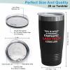 Flairy Land Appreciation Black Edition Ringneck Tumbler 20oz - Funtastick Lash Tech Looks - Funny Work Promotion Gift Lash Tech Girly Mascara Eyelashes Makeup Lover Esthetician view 3