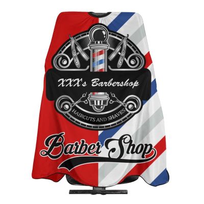 Custom Barber Cape Hairdresser Cape, Personalized Haircut Salon Cape for Men, Customized Hair Cutting Cape for Home Salon Barbershop