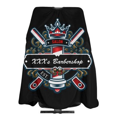 Custom Barber Cape Hairdresser Cape, Personalized Haircut Salon Cape for Men, Customized Hair Cutting Cape for Home Salon Barbershop