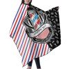 Custom Barber Cape Hairdresser Cape, Add Your Photo Text Logo Personalized Haircut Salon Cape for Men, Customized Hair Cutting Cape for Home Salon Barbershop view 2