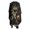 Custom Barber Cape - Add Your Photo, Text, Logo for Personalized Hairdresser Cape - Men's Customized Hair Cutting Cape for Home Salon and Barbershop view 3