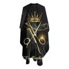Custom Barber Cape Hairdresser Cape, Personalized Barber Shop Salon Cape for Men, Customized Hair Cutting Cape for Home Salon Barbershop view 3