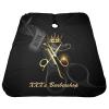 Custom Barber Cape Hairdresser Cape, Personalized Barber Shop Salon Cape for Men, Customized Hair Cutting Cape for Home Salon Barbershop view 4