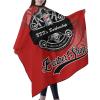 Custom Barber Cape Hairdresser Cape, Add Your Photo Text Logo Personalized Haircut Salon Cape for Men, Customized Hair Cutting Cape for Home Salon Barbershop view 2