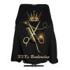 Custom Barber Cape Hairdresser Cape, Add Your Photo Text Logo Personalized Haircut Salon Cape for Men, Customized Hair Cutting Cape for Home Salon Barbershop view 1
