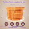 Foot Spa Bath Waterproof Footbath for Home, Spa Massage Pedicure Barrels, Bathroom Living Room Cedar Foot Bath Barrel for Soaking Feet Massager Foot Tub Foot Bath Barrel view 2