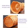 Foot Spa Bath Waterproof Footbath for Home, Spa Massage Pedicure Barrels, Bathroom Living Room Cedar Foot Bath Barrel for Soaking Feet Massager Foot Tub Foot Bath Barrel view 4