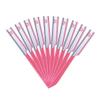 10 Pieces Eyebrow Razor for Women Facial Shaver Razor Brow Shaper Eyebrow Trimmer Dermaplaner Shaping Tool with Cover (Pink) view 1