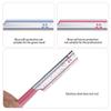 10 Pieces Eyebrow Razor for Women Facial Shaver Razor Brow Shaper Eyebrow Trimmer Dermaplaner Shaping Tool with Cover (Pink+Blue) view 3