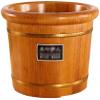 Pedicure Foot Spa Home Oak Thick Foot Tub, Wood Foot Footing Barrel, Living Room Spa Massage Foot Bath Barrel, Household Sleep, Improve,H40cm/15.7in Foot Bath Barrel (Size : H26cm/10.2in) view 1