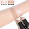 FOCALLURE 2 Pcs Mineral Cream Contour Stick,Moisturize Highlighter and Bronzer Pen,Non Stick Face Brightens & Shades Pencil,Long Lasting & Smooth Gliding Face Illuminator Makeup,Fair view 3