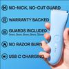 MERIDIAN The Trimmer Premium - Body Hair Trimmer & Electric Shaver for Men and Women for Pubic Hair, Chest, Legs & Bikini Line, Waterproof & Rechargeable, Sky view 2