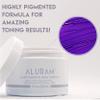 ALURAM Purple Hydrate & Repair Hair Treatment, Intense Moisture Infusion, Clean Hydration Boost for Silver & Color Treated Hair,11 Fl Oz view 2