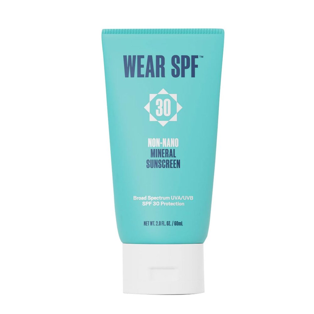 Non-Nano Mineral Sunscreen Lotion Reef-Safe SPF 30 for Athletes