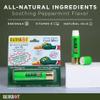 BALMSHOT Lip Balm 4 Pack (Cool Mint) view 2