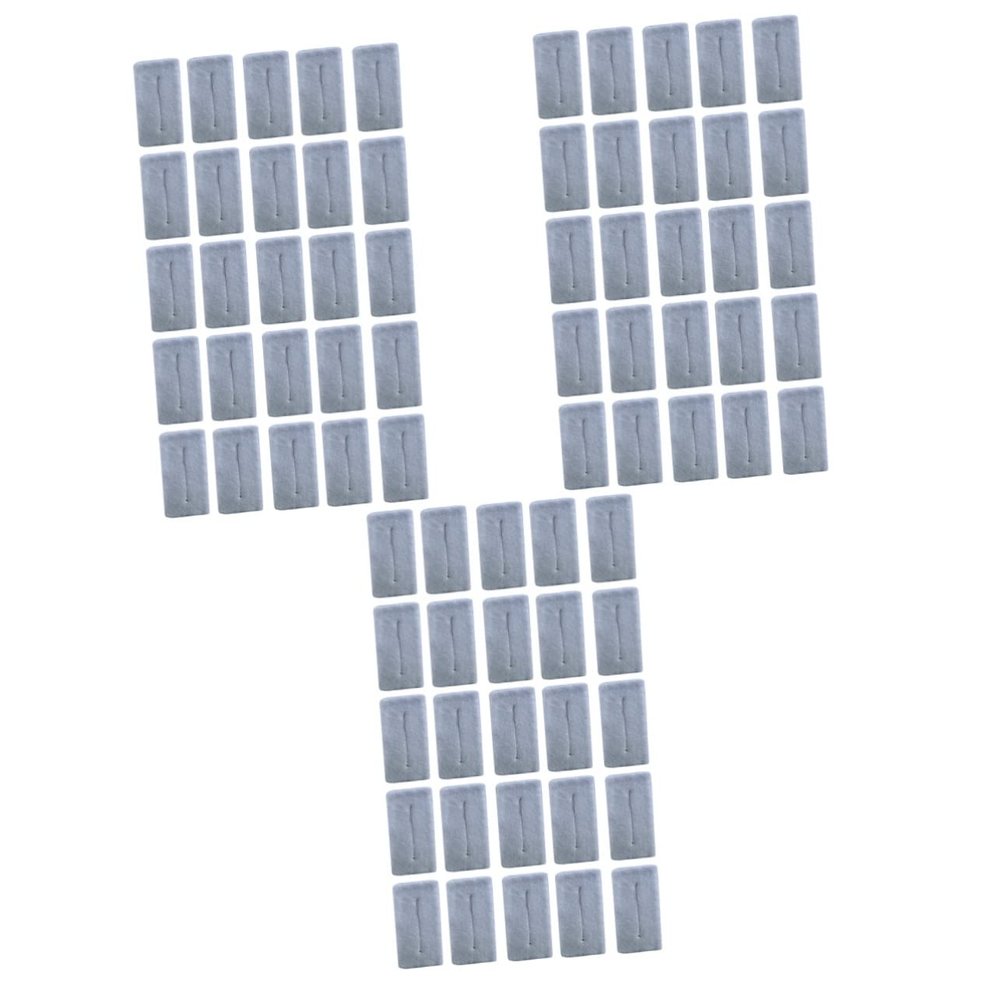 FOMIYES 75pcs Hair Perm Heat Insulation Cotton Pads Thermal for Hairdressing Reduces Damage and Dryness for Salons and Home Use