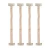 4pcs Face Bands with Clip, Facelift Patch Straps for Styling, Women Adjustable Elastic Face Lifting Strap Patch, White view 1