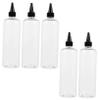 FOMIYES 5pcs Applicator Bottles Pointed Mouth for Hair Coloring Squeeze Hair Dye and Essential Oils for Precise Dispensing and Applications view 1