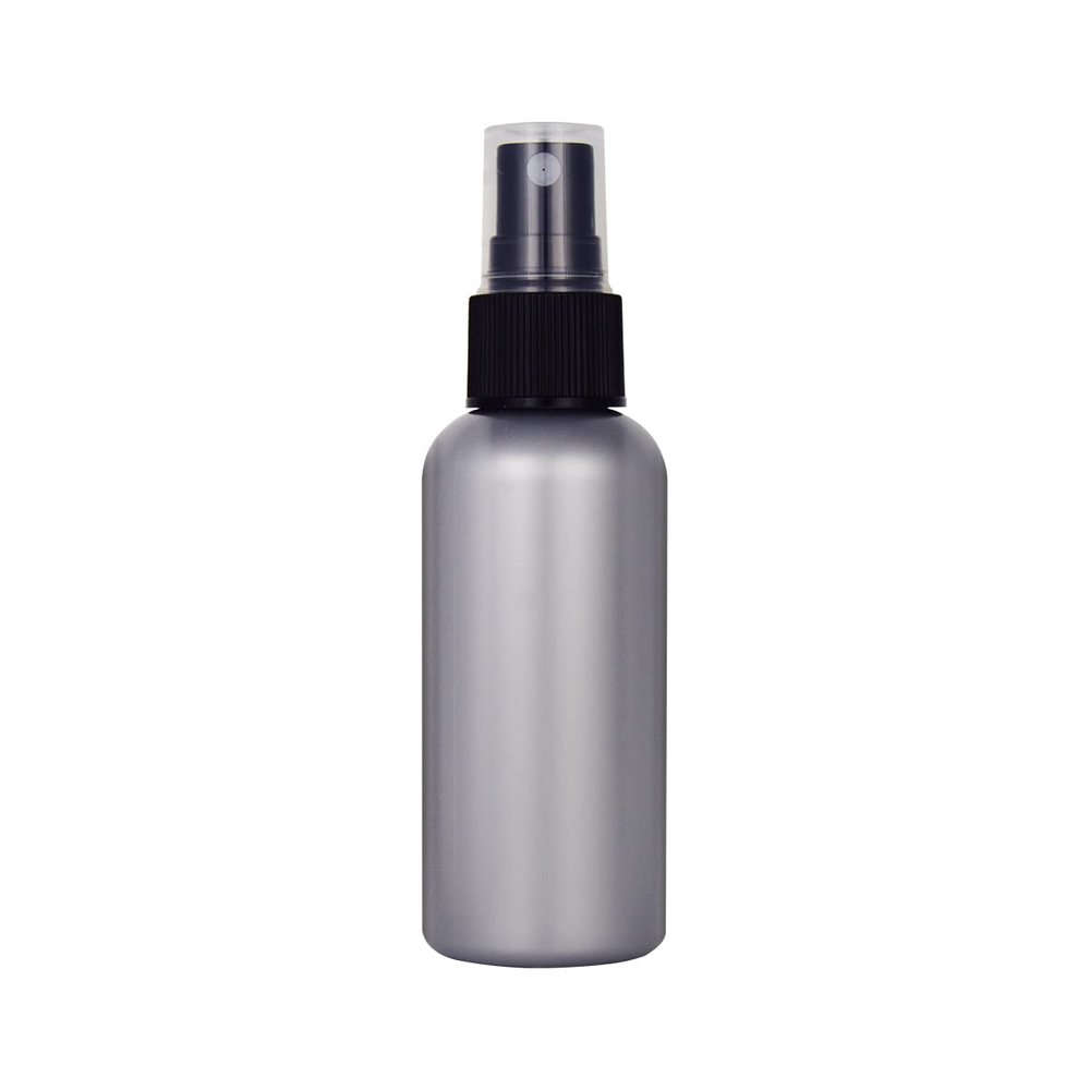 2oz (60ml) White/Gray PET Spray Bottles For Essential Oils, Perfumes, Cosmetics, DIY Travel, Fine Mist Spray Bottle, Mini Travel Bottle, Small Refillable Liquid Containers (Grey Bottle & Black Sprayer - 20 pack)