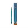 KC Republic Lash Eyebrow Extensions Kit with 2 Trays of Mink False Eyebrows in Blonde/Light Brown, Glue Clear & Tweezers, Comes on Mixed Length 5-8 mm Mix (Light Brown 2-Pack, Turquoise Tweezer) view 3