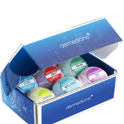 Bath Bombs for Women Relaxing Bath Bomb Gift Set All Natural Bathbombs for Woman with Essential Oil Scented Large Bulk 6 Pack Individually Wrapped Fizzy All Natural Bath Bombs
