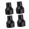 FOMIYES Makeup Puff Sponge Set 4pcs Mushroom Shape Powder Reusable Washable for Eye Shadow view 1