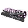 PrettyClaw | 50pc Professional Nail File 100/180 Grit Black Straight Acrylic Nail Files Plastic Center Double Sided Emery Board for Nails Washable 7 inch Nail File view 3