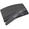 PrettyClaw | 50pc Professional Nail File 80/100 Grit Black Half Moon Acrylic Nail Files Plastic Center Double Sided Emery Board for Nails Washable 7 inch Nail File view 4