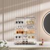 888 TIAN LUN Acrylic Clear Large Makeup Organizer - Jewelry Holder Organizer, Perfect Make Up Organizers and Storage for Vanity, Bathroom (3 Large, 4 Small Drawers - Clear) view 2