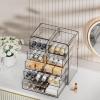 888 TIAN LUN Acrylic Clear Large Makeup Organizer - Jewelry Holder Organizer, Perfect Make Up Organizers and Storage for Vanity, Bathroom (3 Large, 4 Small Drawers - Clear) view 3