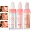 3 Pcs Polvo De Hadas,Fairy Hightlighter Stick Face Blusher Patting Polvo De Hadas Powder Highlighter Makeup,Natural Body Brightens Three-dimensional Body Glitter Stick view 1