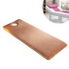 Lash Bed Topper,1.6In/2.4In Memory Foam Mattress Topper for Massage Table,Spa Bed Padding for Protector with Facial Breathing Hole&Non-Slip Straps,Massage Accessories,Camel 4cm,S 80x190cm view 1