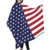 Carwayii American Flag Barber Cape Hair Cutting Cape Patriotic USA Haircut Cape Hair Cape Apron Barber Supplies Salon Capes For Clients Men Women view 2