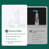 BENECREAT 4 Pack 3.4oz/100ml Airless Pump Bottles Vacuum Travel Refillable Cosmetic Bottles for Lotion Shampoo, Foundation, Essential Oil, Other Beauty Product view 4