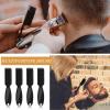 Patelai 30 Pcs Blade Clipper Cleaning Brush Scrub Brush Barber Fade Trimmer Nylon Hair Styling Tool for Men(Black) view 2