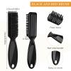 Patelai 30 Pcs Blade Clipper Cleaning Brush Scrub Brush Barber Fade Trimmer Nylon Hair Styling Tool for Men(Black) view 3
