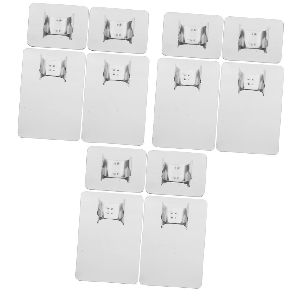 ARTIBETTER 12pcs Stainless Steel Nail Art Palette Makeup Mixing Plate for Foundation and Color Blending Portable Cosmetic Tools for Beauty Salons and Home Use