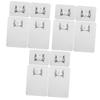 ARTIBETTER 12pcs Stainless Steel Nail Art Palette Makeup Mixing Plate for Foundation and Color Blending Portable Cosmetic Tools for Beauty Salons and Home Use view 1