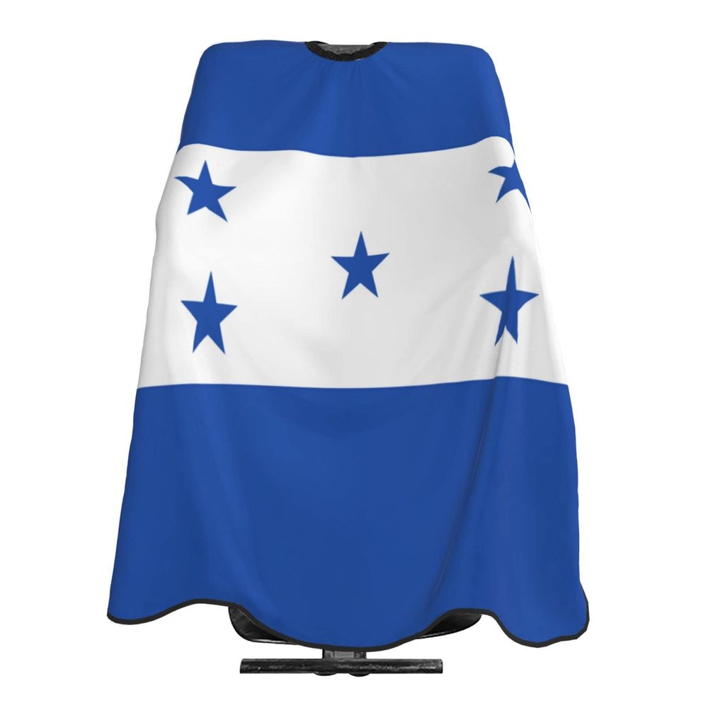 Carwayii Flag Of Honduras Barber Cape Hair Cutting Cape Apron Hair Stylist Supplies Barber Accessories For Clients Men Women