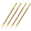 FOMIYES 4-piece Set Cuticle Pusher Triangle Peeler Scraper Gel Polish Remover Tool for Nail Art view 1