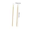 FOMIYES 4-piece Set Cuticle Pusher Triangle Peeler Scraper Gel Polish Remover Tool for Nail Art view 2
