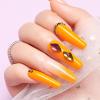 Makartt Gel Top Coat and Base Coat Set and Nail Poliah Gel Remover Foil Wraps Bundle, No Wipe Top Coat Shine Finish Soak Off Gel, 200pcs Foil Wraps with Larger Cotton Pad 1 pcs Cuticle Pusher view 2