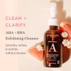 One Love Organics Botanical A Facial Cleanser  Gentle AHA BHA Exfoliating Gel Cleanser for Smoother, Clearer Skin, Certified Organic & Cruelty Free 4oz view 2