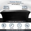 XOLLOZ | Lash Bed Cover + Pillow | Spa Bed Cover for Lash Extension Bed | Curved Lash Bed Pillow With Neck And Back Support view 3