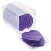 Beaupretty 200pcs Eyelash Extension Wipes with Box Heart Shaped Removing Pads Glue Cleaning Pads Absorbent Cotton Nail Polish Remover view 1