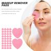 Beaupretty Heart Shaped Nail Polish Remover Wipes 200Pcs with Portable Box Soft Absorbent Cotton Pads for Nail Polish and Eyelash Glue Removal Convenient Manicure Cleaning Supplies view 4
